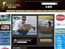 Tablet Screenshot of angling-ireland.com